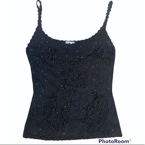 ✶ ✶ VINTAGE BEADED DKNY TANK ✶ ✶
